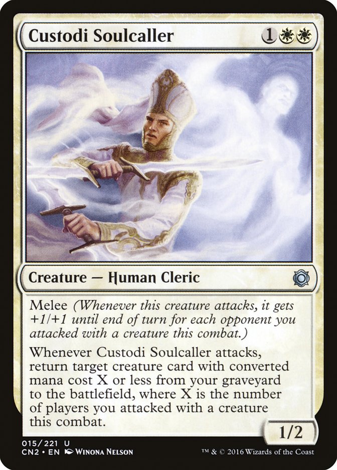 Custodi Soulcaller [Conspiracy: Take the Crown] Magic: The Gathering