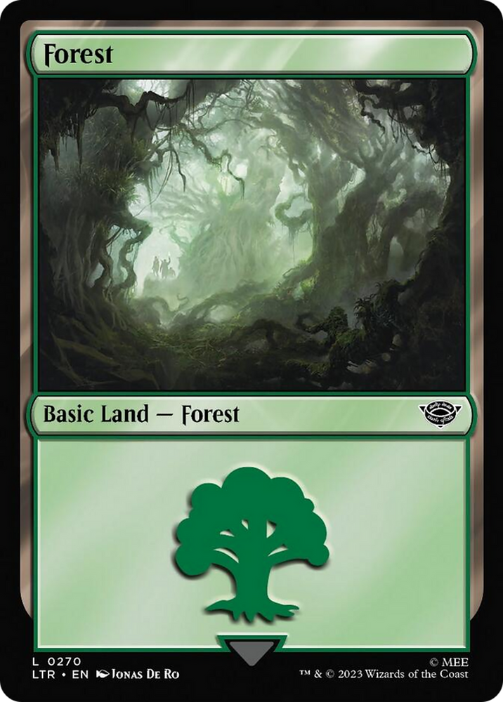 Forest (270) [The Lord of the Rings: Tales of Middle-Earth] Magic: The Gathering