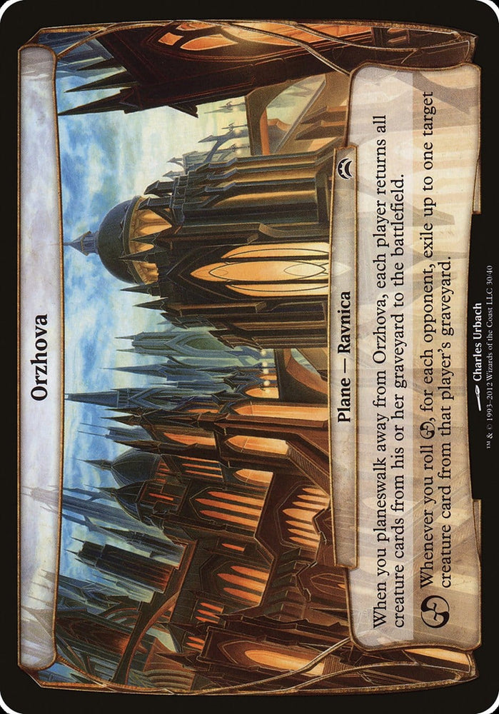 Orzhova (Planes) [Planechase 2012 Planes] Magic: The Gathering