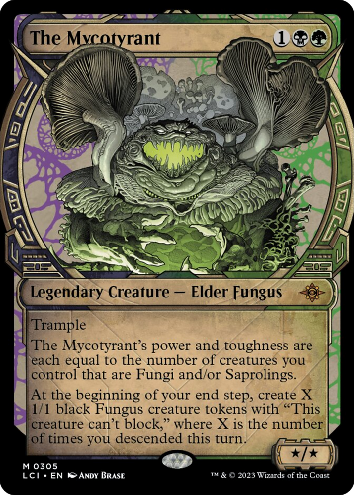 The Mycotyrant (Showcase) [The Lost Caverns of Ixalan] Magic: The Gathering