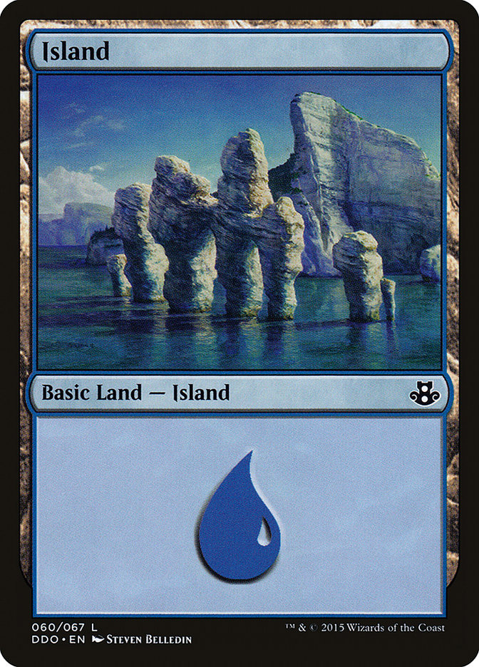 Island (60) [Duel Decks: Elspeth vs. Kiora] Magic: The Gathering