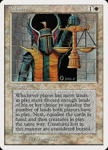 Balance [Summer Magic / Edgar] Magic: The Gathering