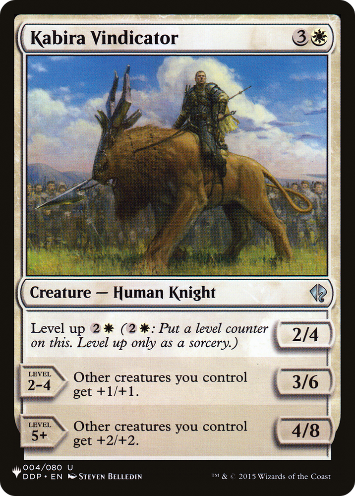 Kabira Vindicator [The List] Magic: The Gathering