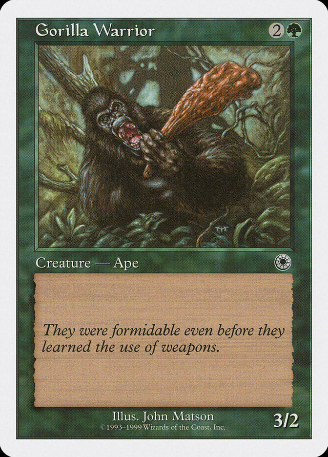 Gorilla Warrior [Battle Royale] Magic: The Gathering