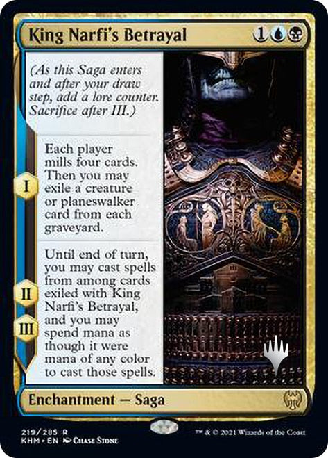 King Narfi's Betrayal (Promo Pack) [Kaldheim Promos] Magic: The Gathering
