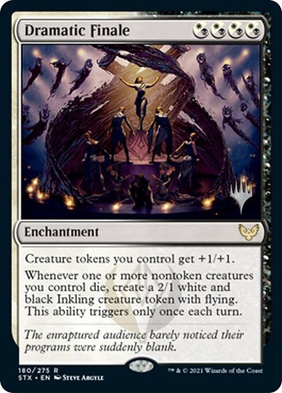 Dramatic Finale (Promo Pack) [Strixhaven: School of Mages Promos] Magic: The Gathering