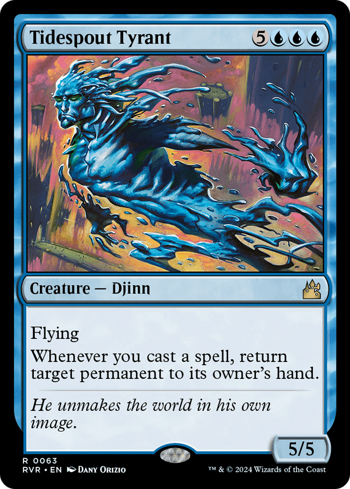 Tidespout Tyrant [Ravnica Remastered] Magic: The Gathering