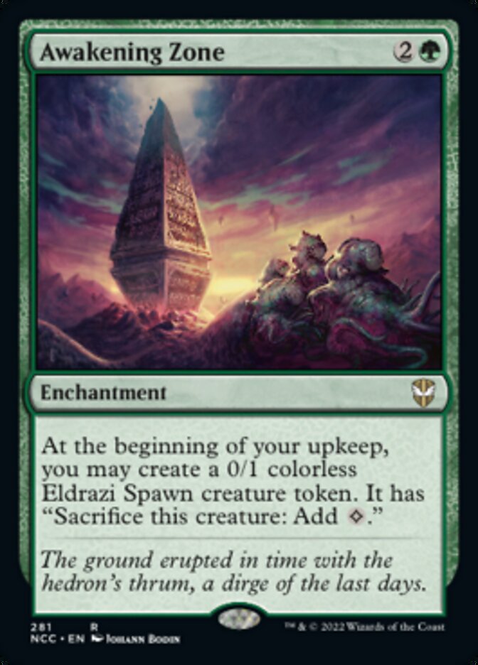 Awakening Zone [Streets of New Capenna Commander] Magic: The Gathering