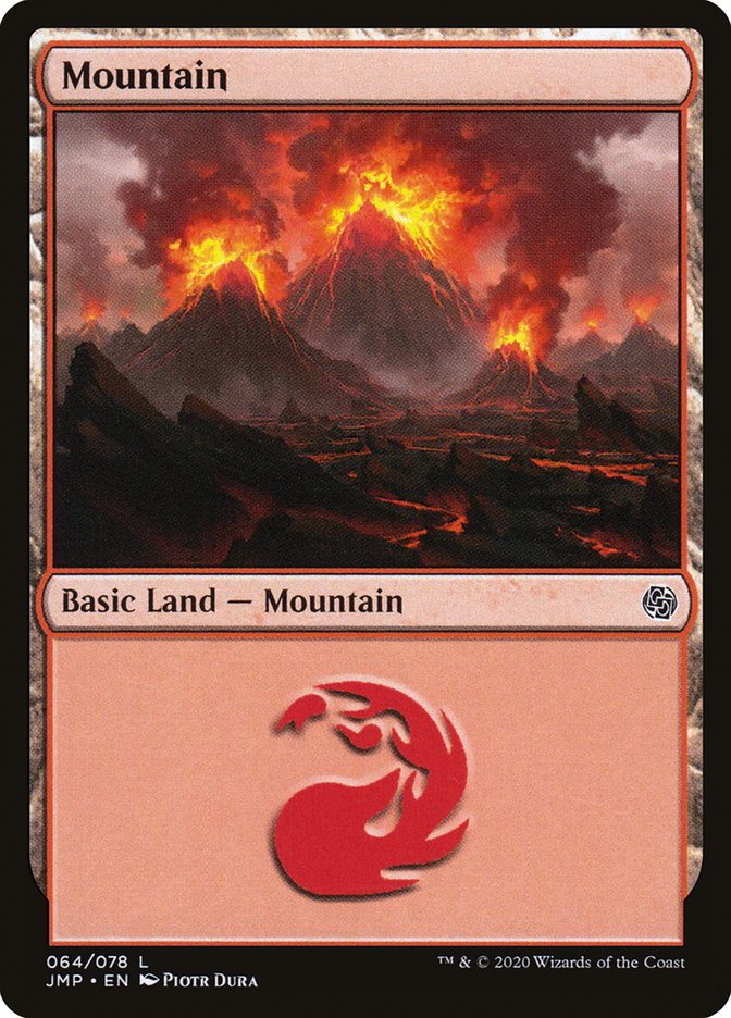Mountain (64) [Jumpstart] Magic: The Gathering