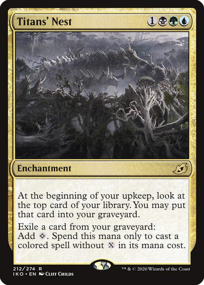 Titans' Nest [Ikoria: Lair of Behemoths] Magic: The Gathering