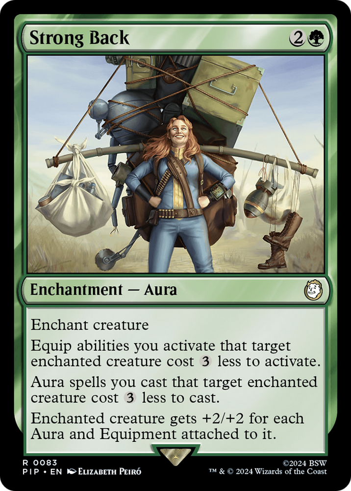 Strong Back [Fallout] Magic: The Gathering