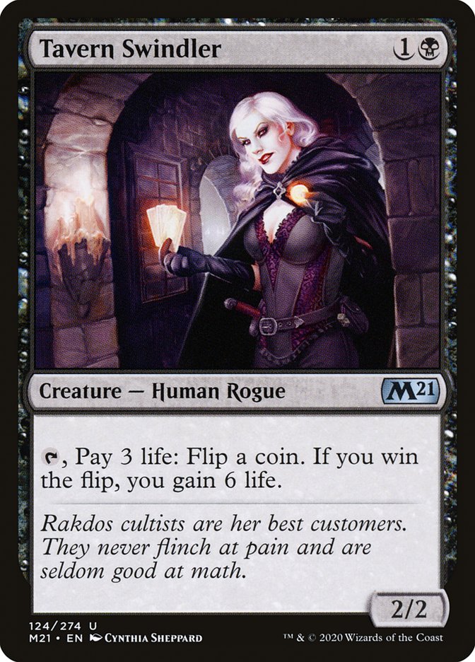 Tavern Swindler [Core Set 2021] Magic: The Gathering