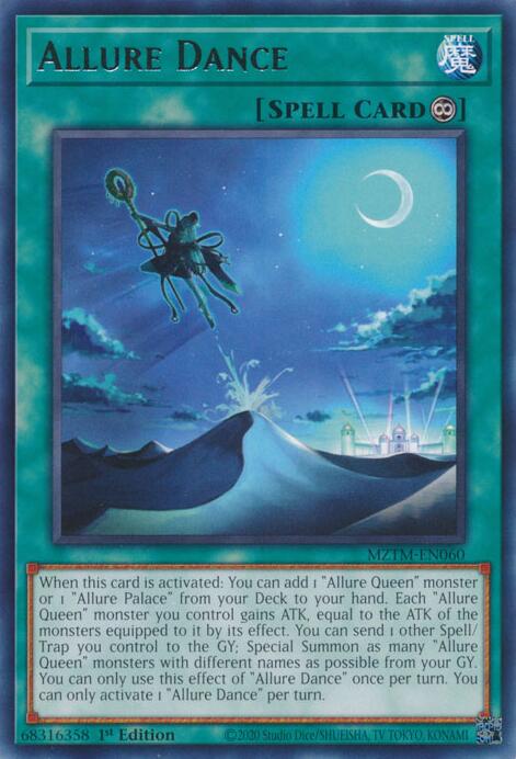 Allure Dance [MZTM-EN060] Rare Yu-Gi-Oh!