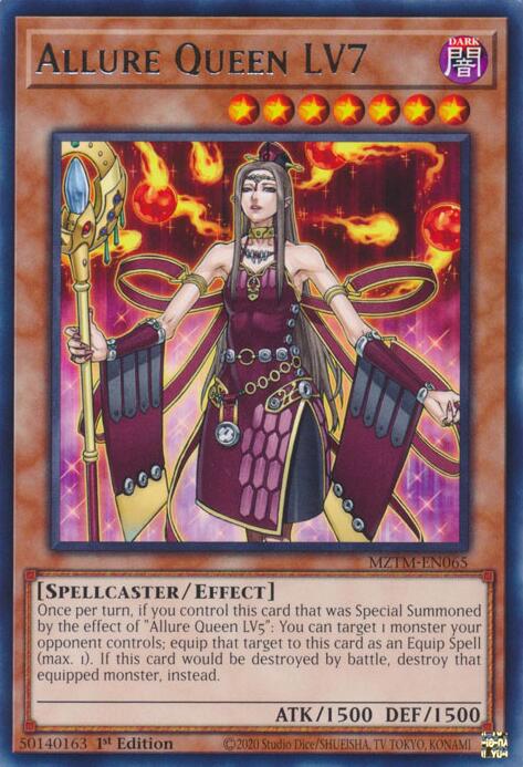 Allure Queen LV7 [MZTM-EN065] Rare Yu-Gi-Oh!