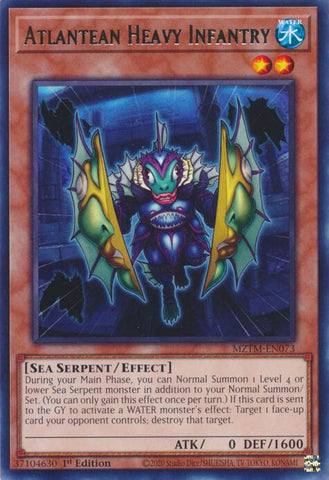 Atlantean Heavy Infantry [MZTM-EN073] Rare Yu-Gi-Oh!