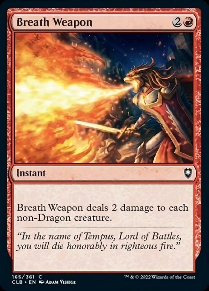 Breath Weapon [Commander Legends: Battle for Baldur's Gate] Magic: The Gathering