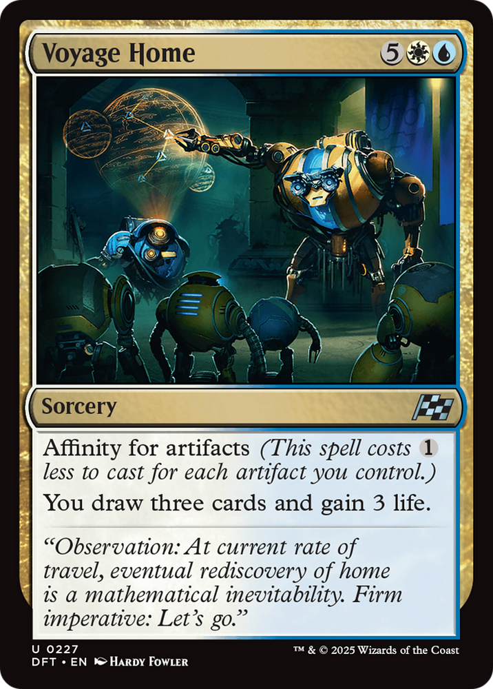 Voyage Home [Aetherdrift] Magic: The Gathering