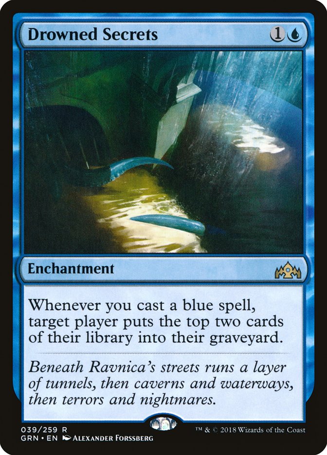 Drowned Secrets [Guilds of Ravnica] Magic: The Gathering