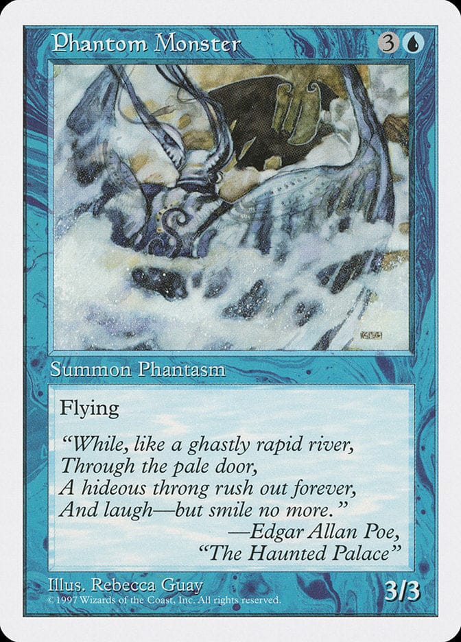 Phantom Monster [Fifth Edition] Magic: The Gathering