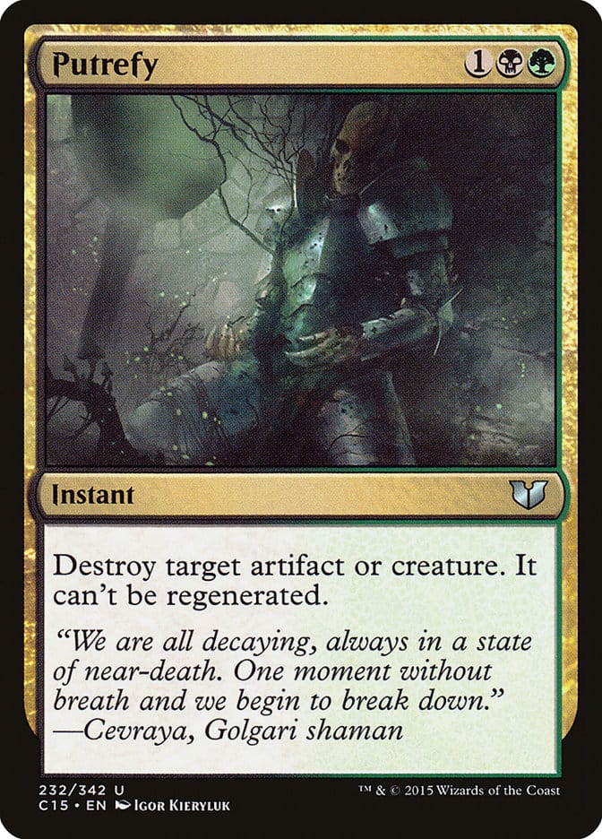 Putrefy [Commander 2015] Magic: The Gathering