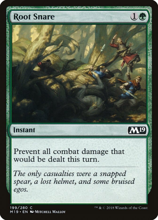 Root Snare [Core Set 2019] Magic: The Gathering