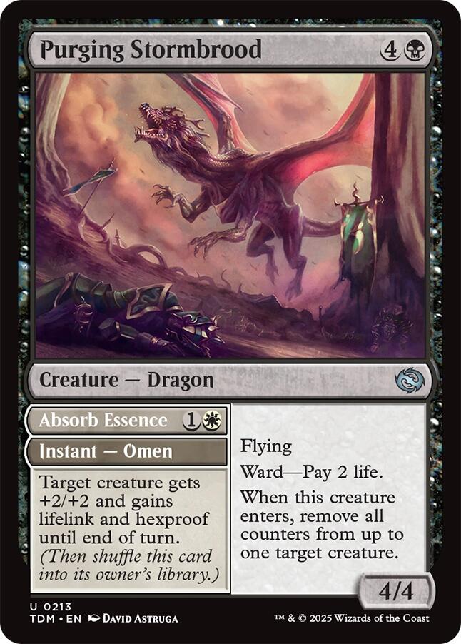 Purging Stormbrood [Tarkir: Dragonstorm] Magic: The Gathering