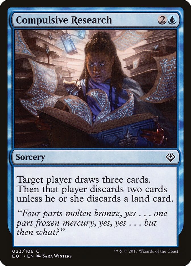 Compulsive Research [Archenemy: Nicol Bolas] Magic: The Gathering