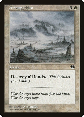 Armageddon [Portal Second Age] Magic: The Gathering