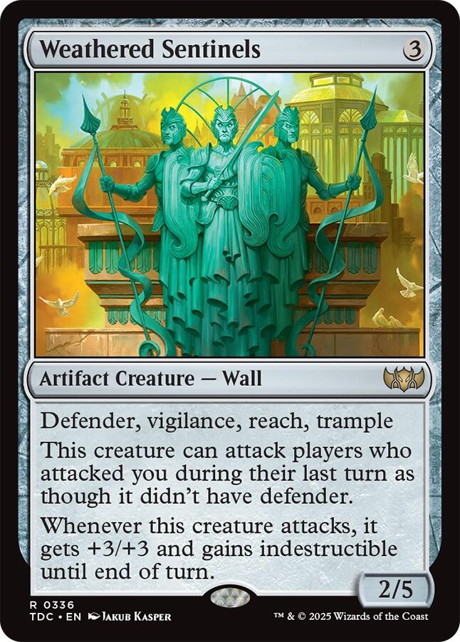 Weathered Sentinels [Tarkir: Dragonstorm Commander] Magic: The Gathering