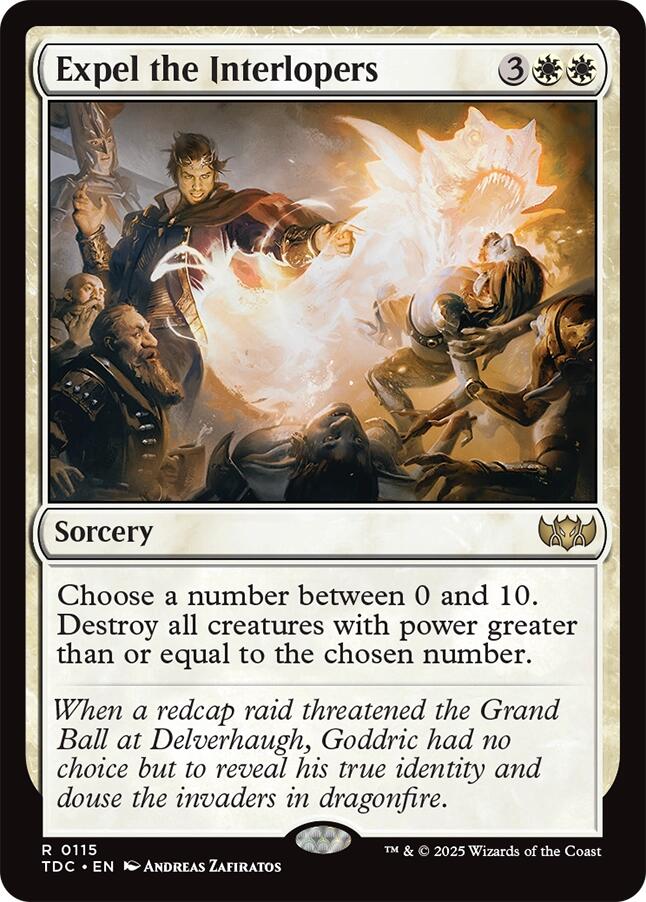 Expel the Interlopers [Tarkir: Dragonstorm Commander] Magic: The Gathering