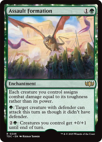 Assault Formation [Tarkir: Dragonstorm Commander] Magic: The Gathering