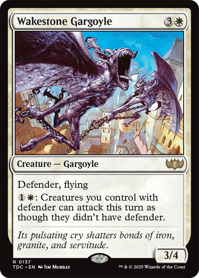 Wakestone Gargoyle [Tarkir: Dragonstorm Commander] Magic: The Gathering
