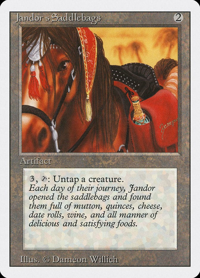 Jandor's Saddlebags [Revised Edition] Magic: The Gathering
