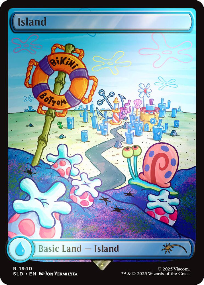 Island (1940) (Rainbow Foil) [Secret Lair Drop Series] Magic: The Gathering