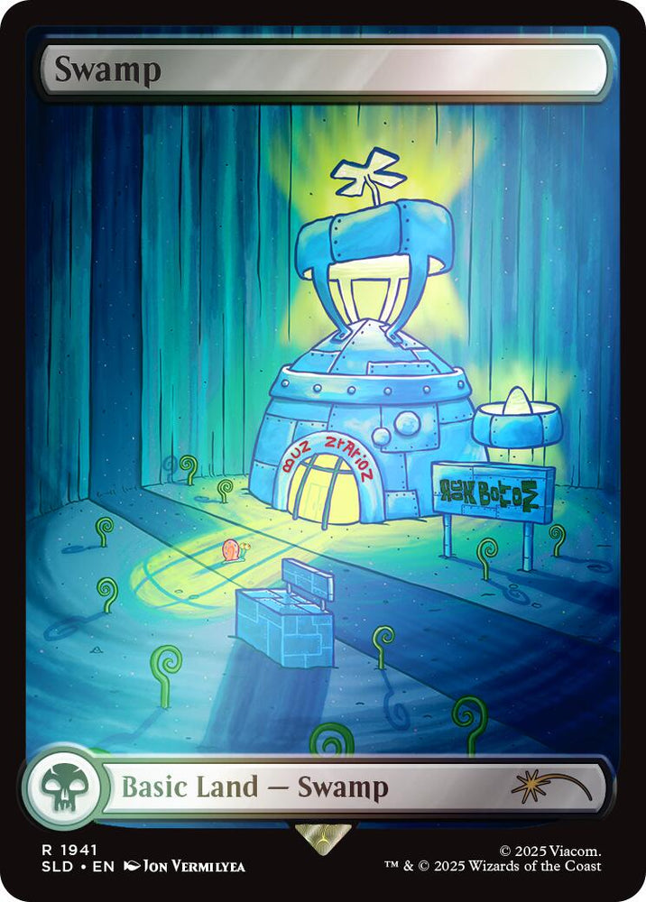 Swamp (1941) (Rainbow Foil) [Secret Lair Drop Series] Magic: The Gathering