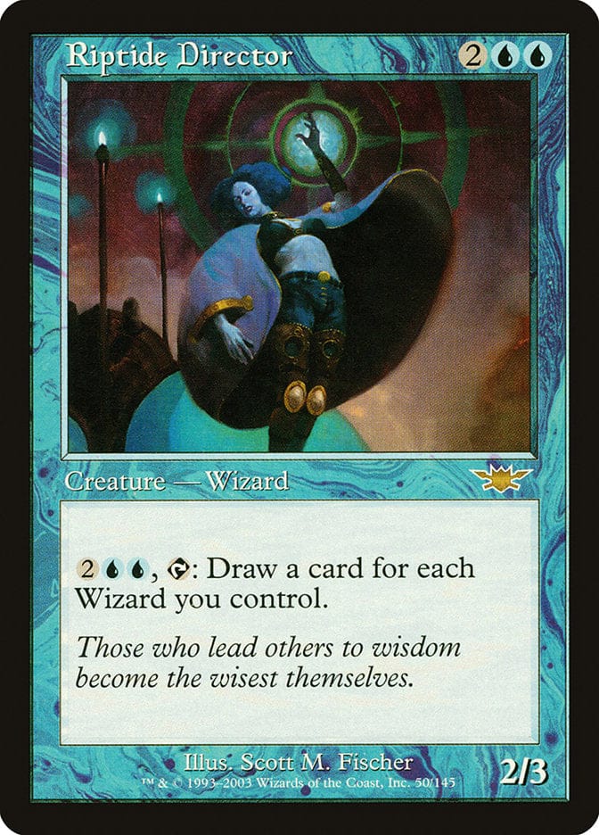 Riptide Director [Legions] Magic: The Gathering