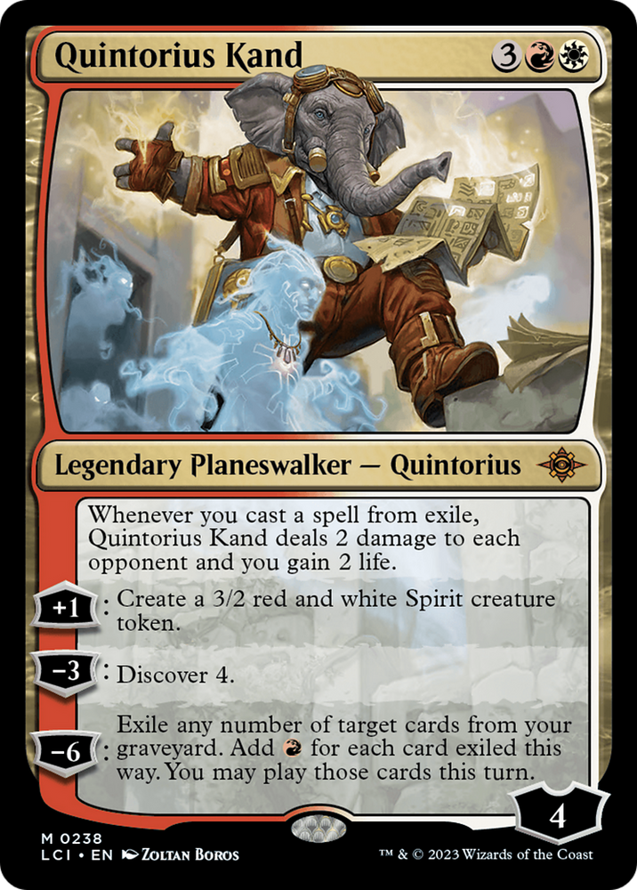 Quintorius Kand [The Lost Caverns of Ixalan] Magic: The Gathering