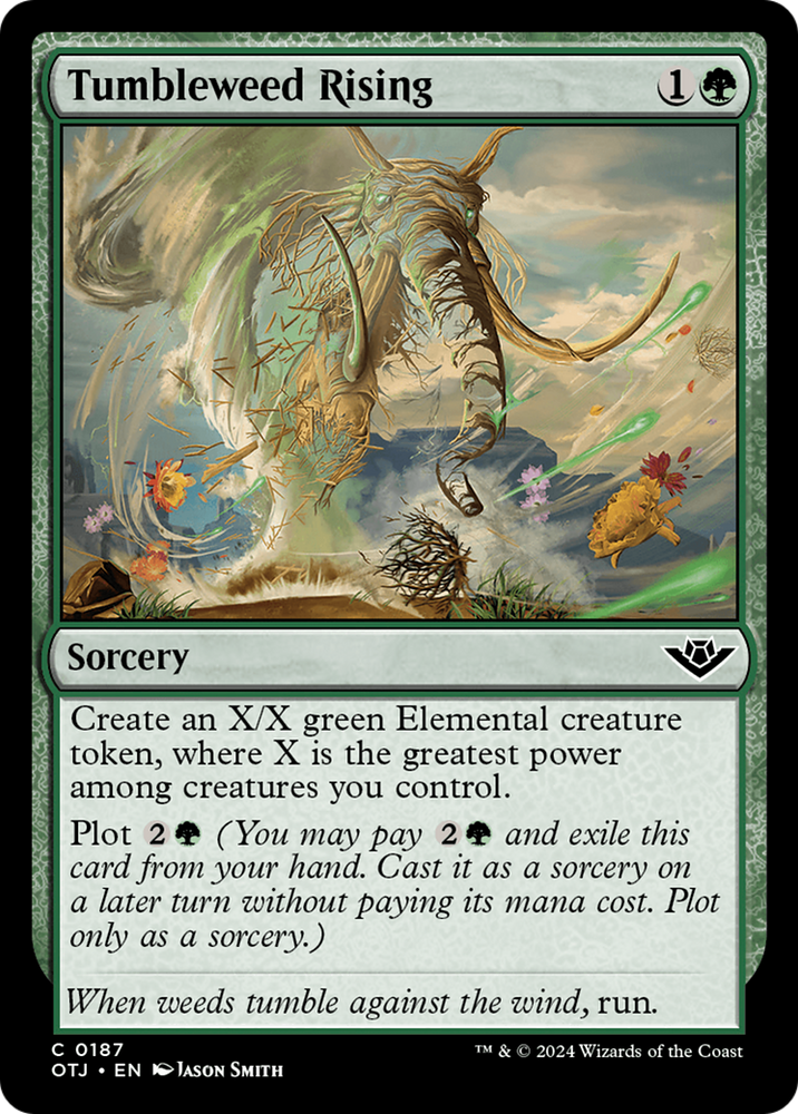 Tumbleweed Rising [Outlaws of Thunder Junction] Magic: The Gathering