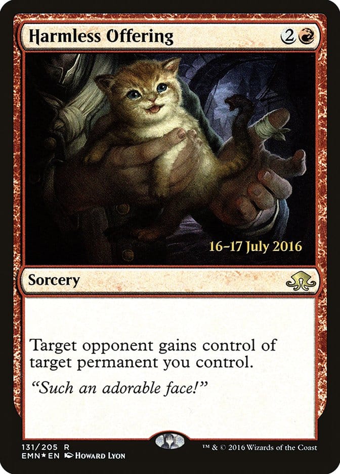 Harmless Offering [Eldritch Moon Prerelease Promos] Magic: The Gathering