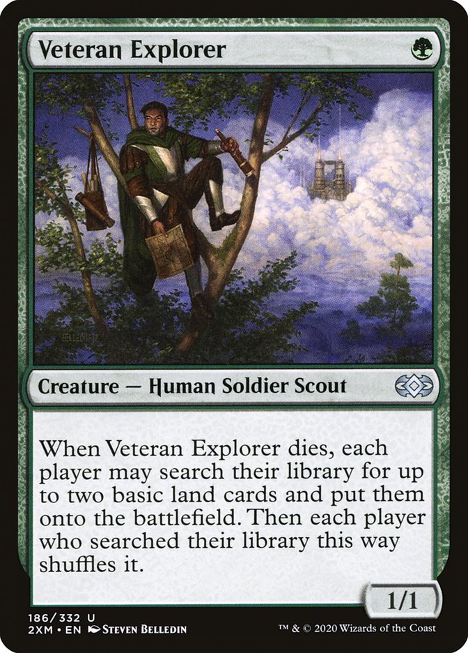 Veteran Explorer [Double Masters] Magic: The Gathering