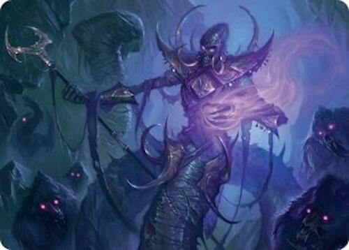 Sidisi, Regent of the Mire Art Card (14/54) [Tarkir: Dragonstorm Art Series] Magic: The Gathering