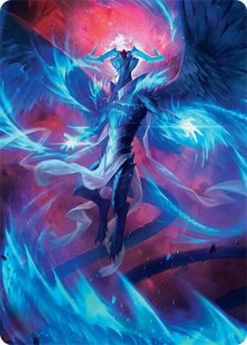 Ugin, Eye of the Storms Art Card (48/54) [Tarkir: Dragonstorm Art Series] Magic: The Gathering