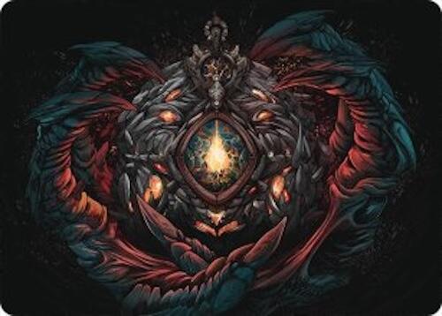 Mox Jasper Art Card (41/54) [Tarkir: Dragonstorm Art Series] Magic: The Gathering