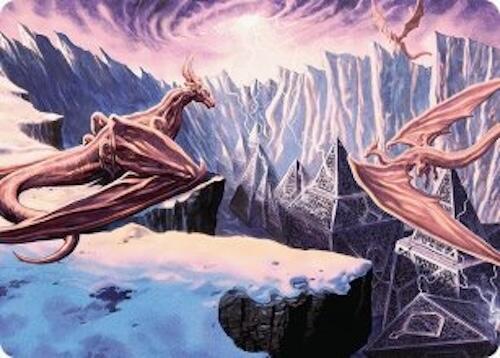 Maelstrom of the Spirit Dragon (42/54) [Tarkir: Dragonstorm Art Series] Magic: The Gathering