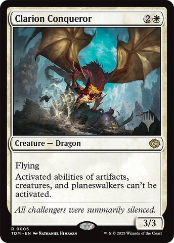 Clarion Conqueror [Tarkir: Dragonstorm Promos]