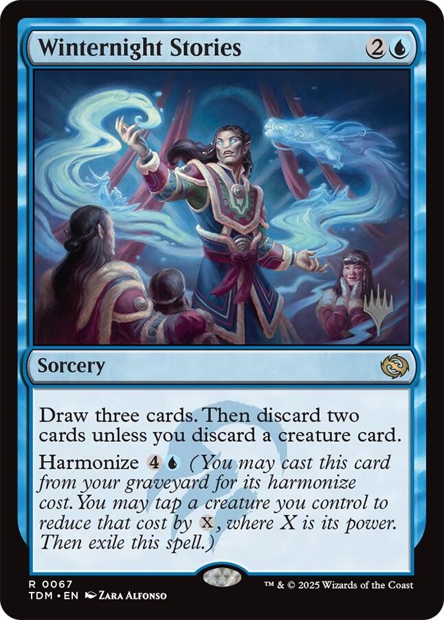 Winternight Stories (Promo Pack) [Tarkir: Dragonstorm Promos] Magic: The Gathering