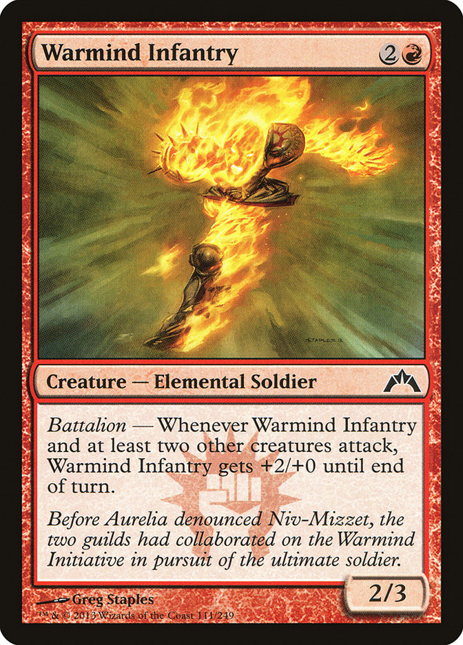 Warmind Infantry [Gatecrash] Magic: The Gathering