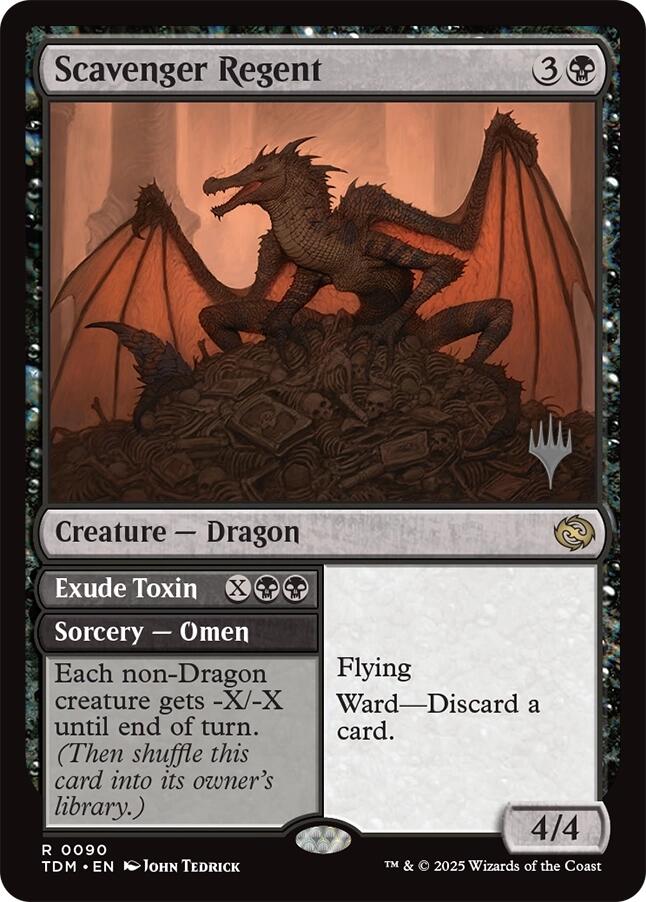 Scavenger Regent (Promo Pack) [Tarkir: Dragonstorm Promos] Magic: The Gathering