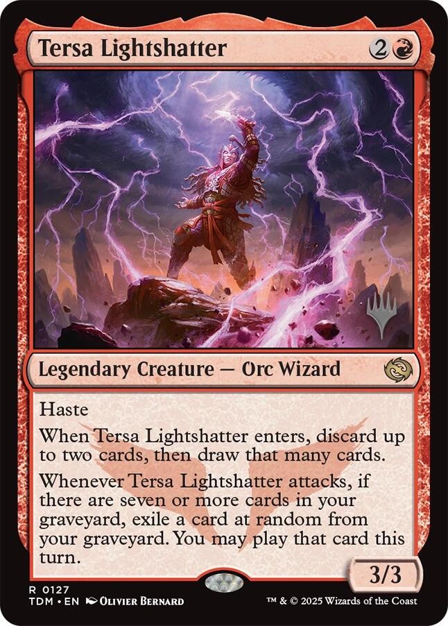 Tersa Lightshatter (Promo Pack) [Tarkir: Dragonstorm Promos] Magic: The Gathering