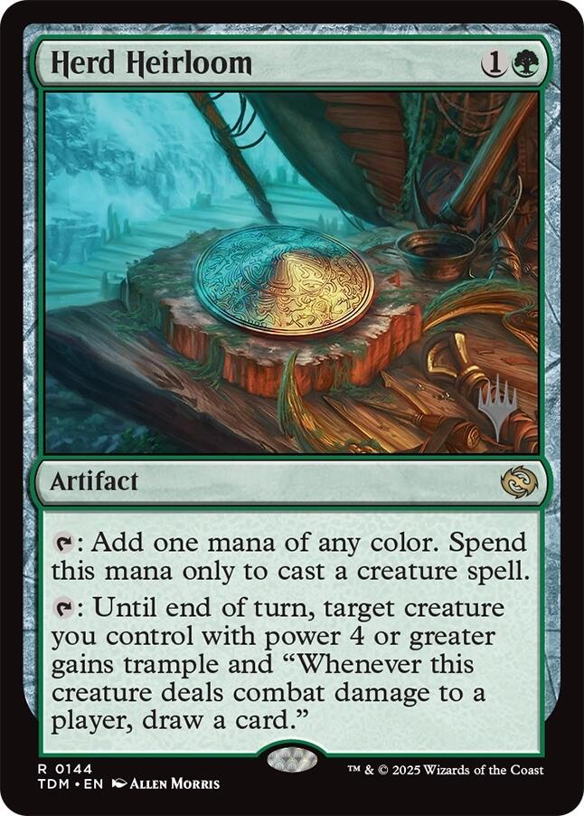 Herd Heirloom (Promo Pack) [Tarkir: Dragonstorm Promos] Magic: The Gathering